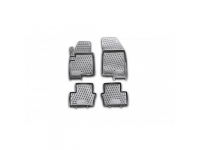 Коврики в салон JEEP Compass New, 2011-2016 4 шт.(полиуретан) от ELEMENT Коврики в салон JEEP Compass New, 2011-2016 4 шт.(полиуретан)