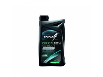 Моторное масло WOLF OFFICIALTECH 5W30 MS-F 1L