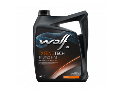 Моторное масло WOLF EXTENDTECH 10W40 HM 4L от WOLF Моторное масло WOLF EXTENDTECH 10W40 HM 4L