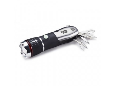 Светодиодный фонарик мультитул Volkswagen Tough Work Multitool, Black